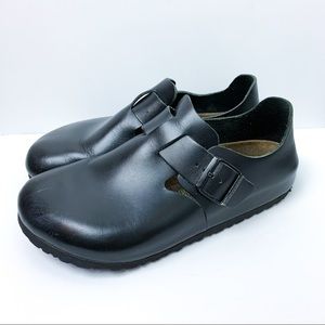 Birkenstock Men's London Black Oiled Leather Shoe